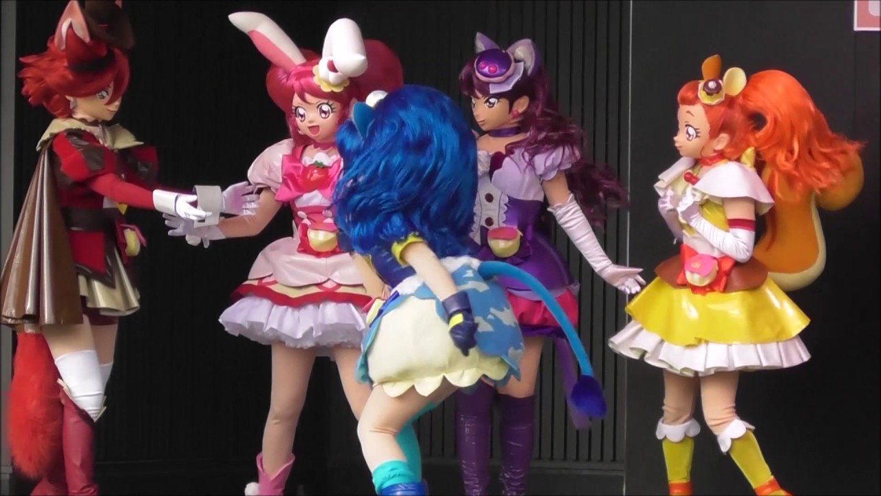 キラキラプリキュアアラモード ショー キュアショコラ キュアマカロン 映画プリキュアドリームスターズ公開日「KIRAKIRA PRECURE A LA MODE」Pretty Cure