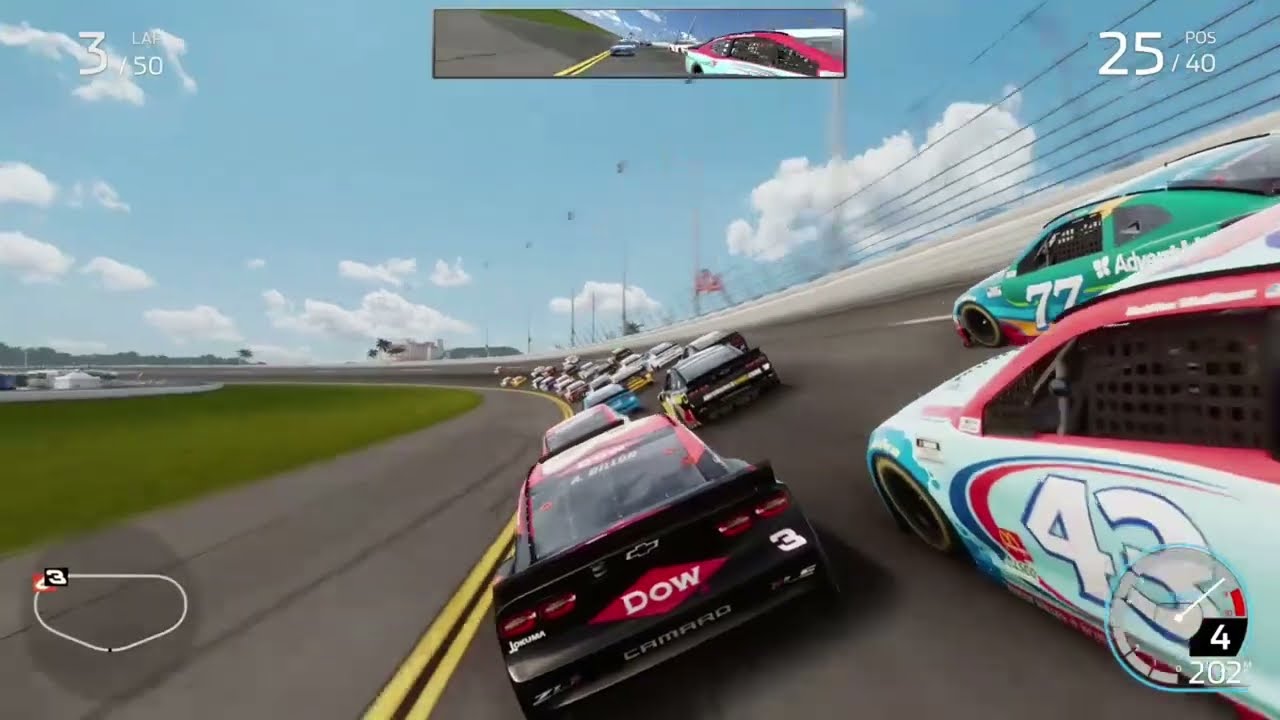 Nascar Heat 5 Cup Series Crash Compilation #3