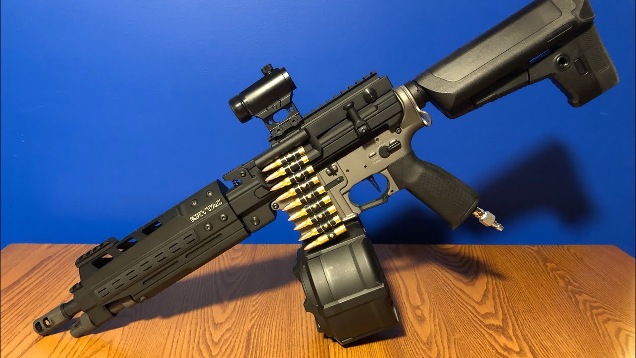 Krytac LMG Enhanced HPA Polarstar Jack Gameplay