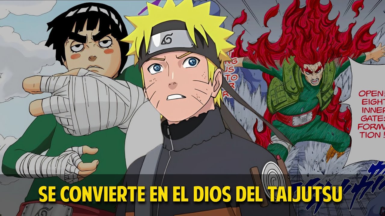 QHPS Naruto Encontraba Un Pergamino Que Le Enseñaba Todo Sobre El Taijutsu?