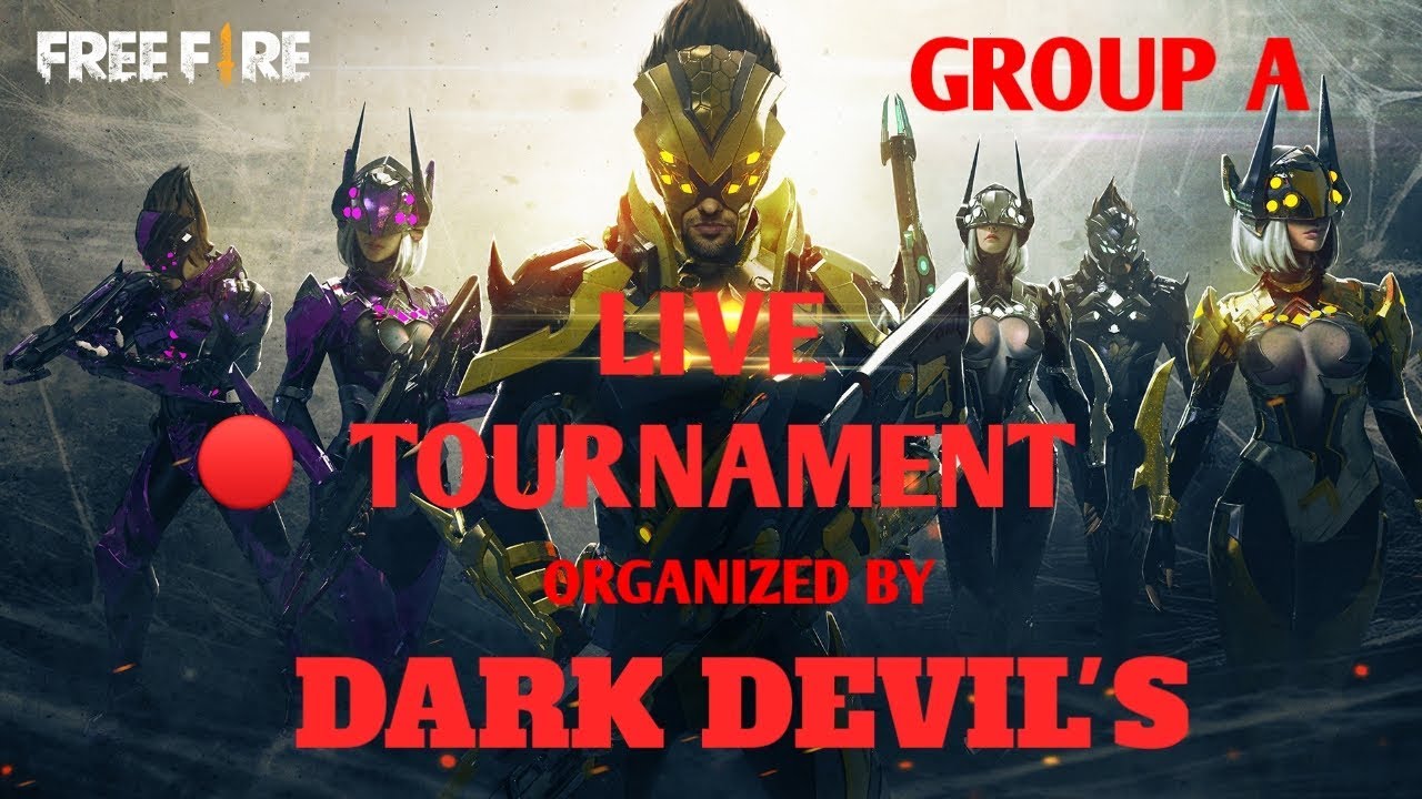 #GARENAFREEFIRE #DARKDEVILS #TOURNAMENT  🔴DD TOURNAMENT GROUP 'A' & 'E' MATCH  BY DARK DEVIL'S