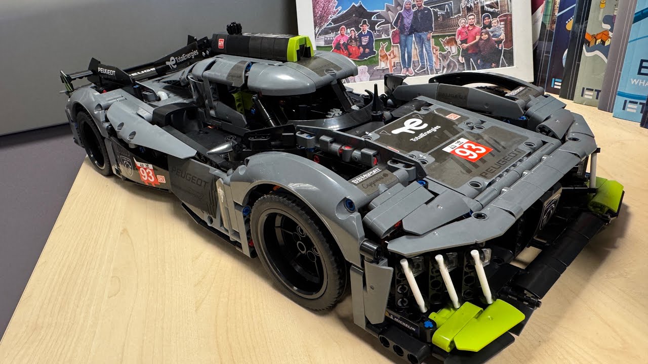 Peugeot 9X8 × TotalEnergies — 24H Le Mans Hybrid Hypercar Timelapse