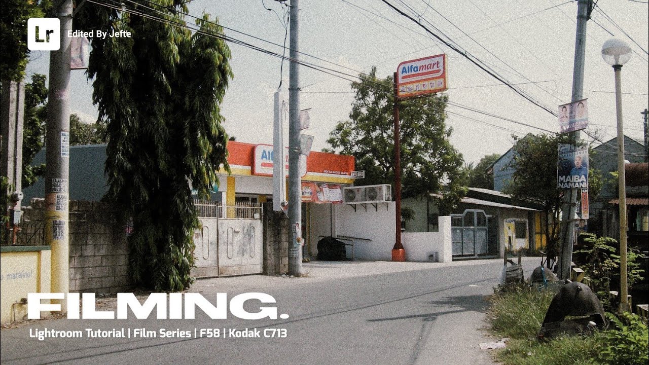 Filming (F58) | Free Lightroom Preset | Free DNG.