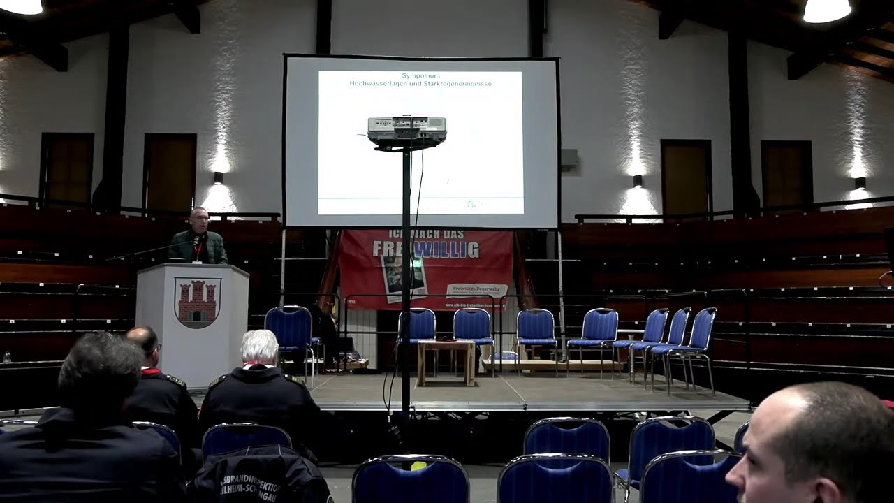 Begrüßung und Vorstellung der Aussteller beim Symposium 