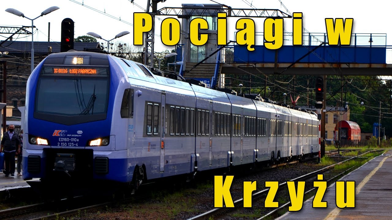 Kompilacja pociągów na stacji Krzyż Wielkopolski