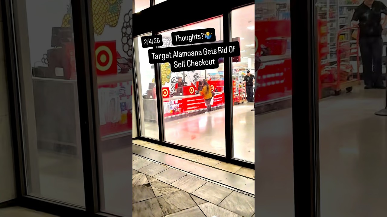 Target Alamoana Gets Rid of Self Checkouts by the End of this Week 2/4/26🤷&zwj;♂️🙃