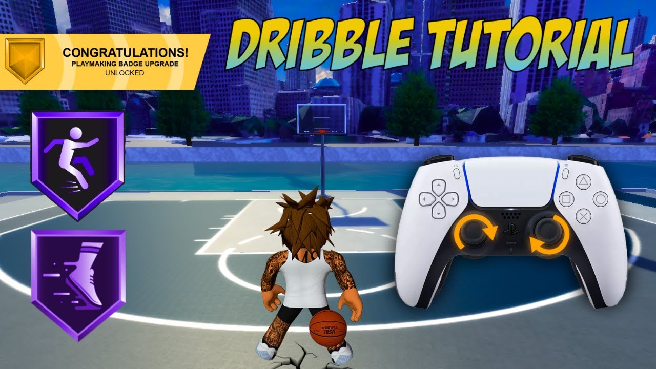 THIS #1 ADVANCED DRIBBLE TUTORIAL IS INSANE IN ROBLOX HOOPS LIFE (PS5)
