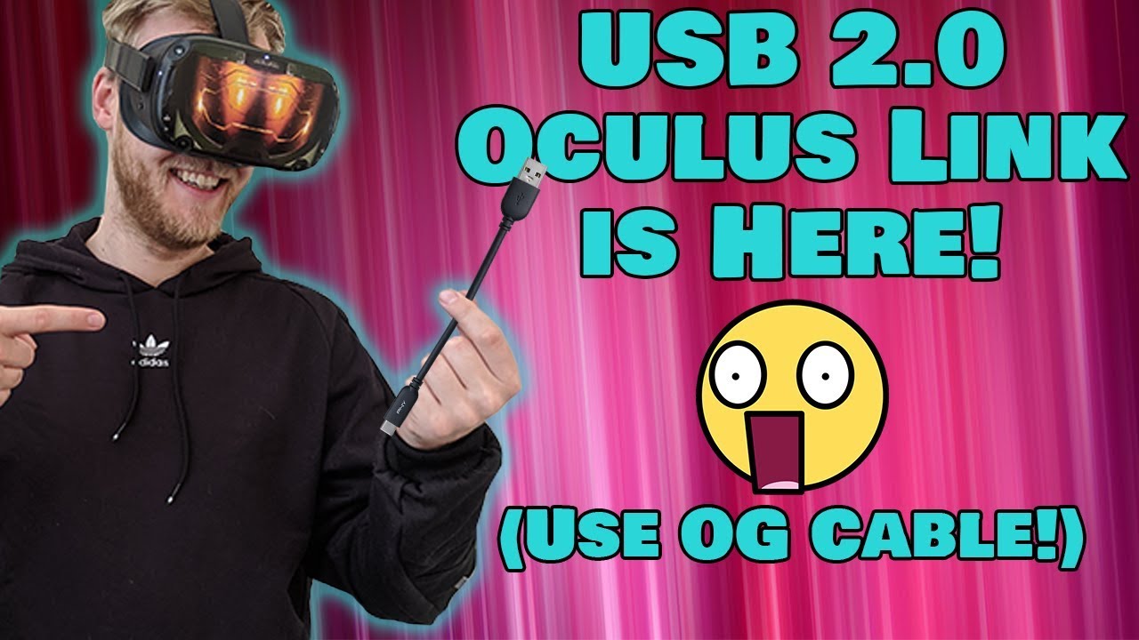 NEW Oculus Link Update using USB 2.0 | How does it Hold up? [Setup & Testing]