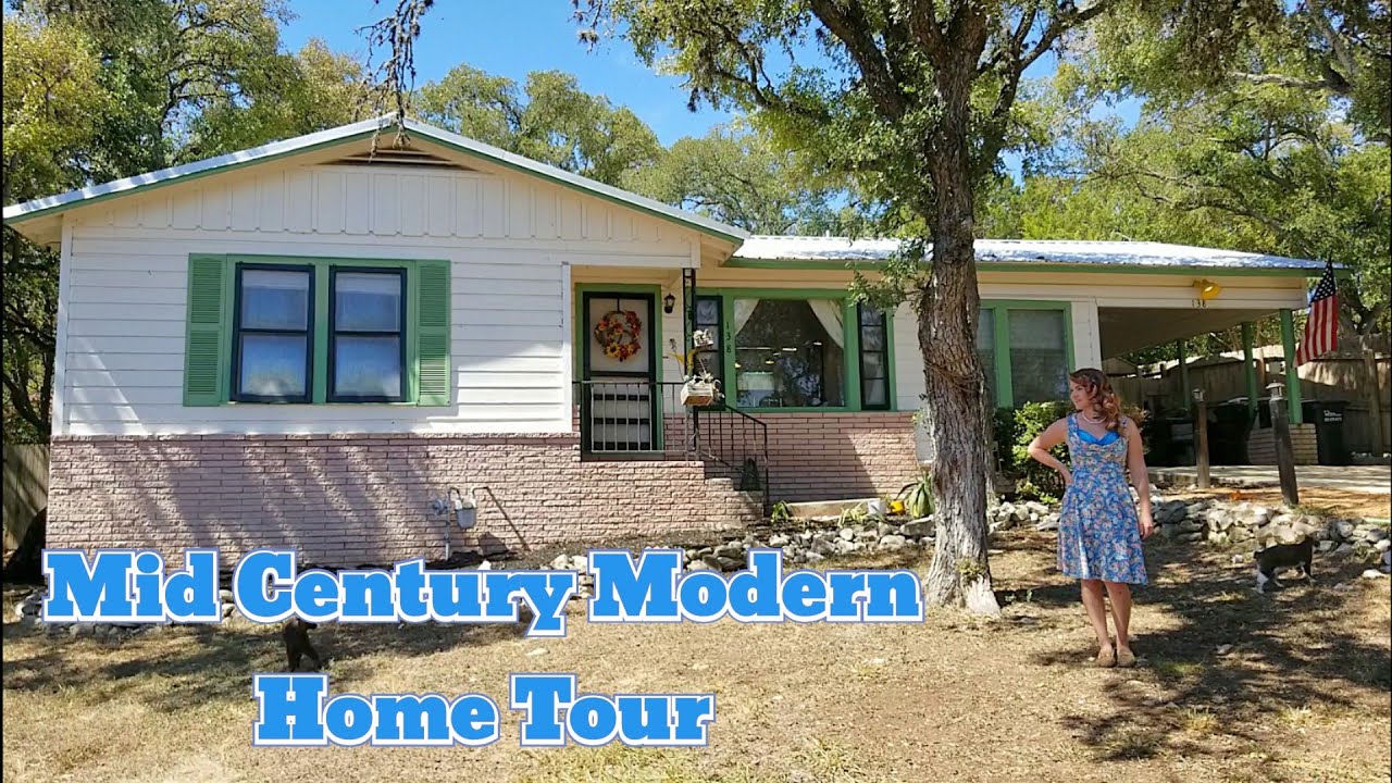Tour my Mid Century Modern Home ! - Retro Time Machine
