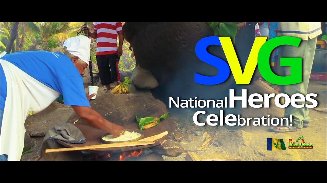 SVG NATIONAL HEROES DAY FANCY