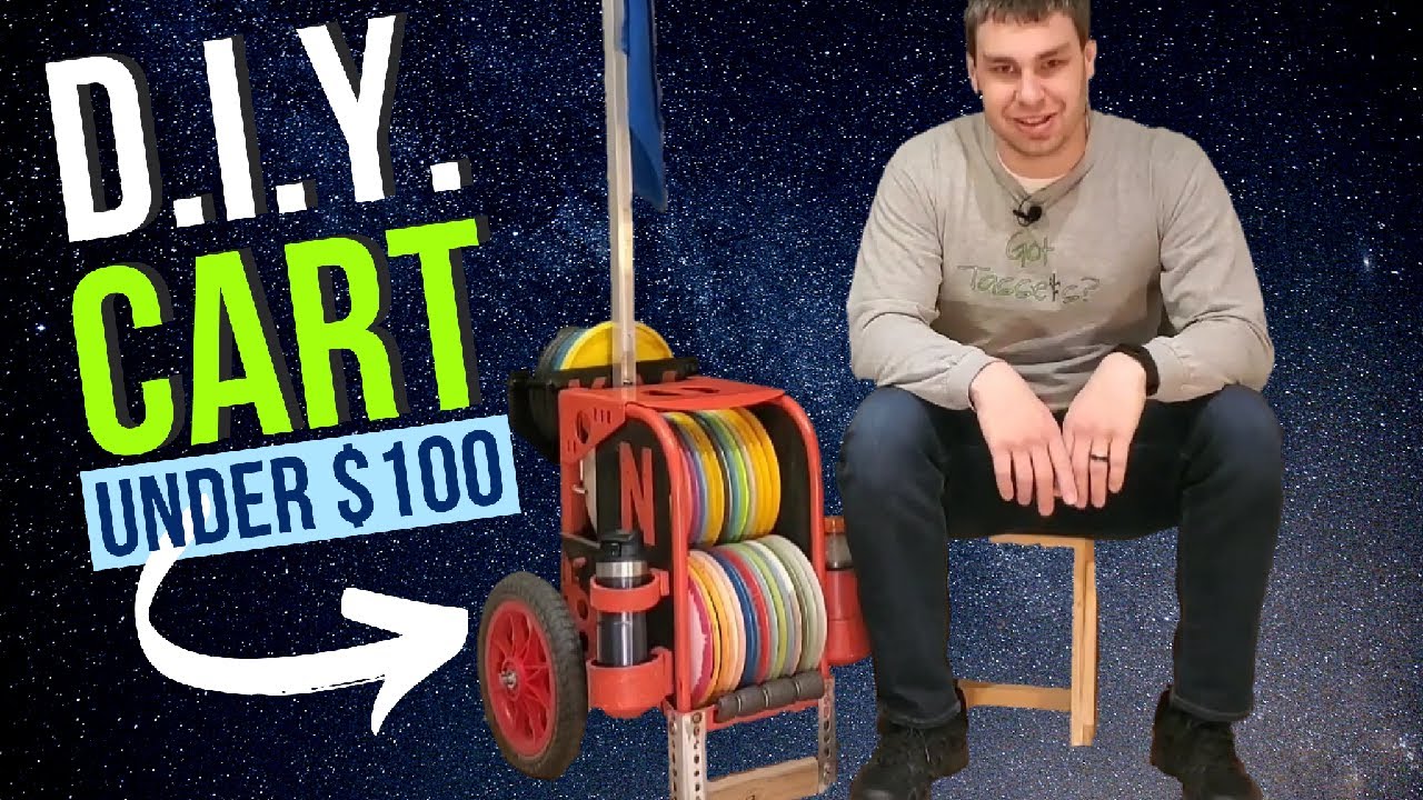 DIY Disc Golf Cart That's NOT Ugly for Under $100