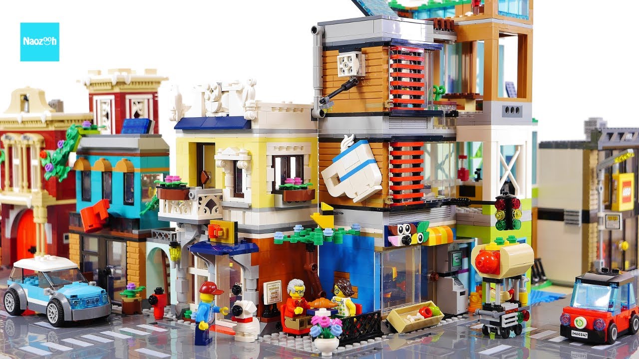 レゴ クリエイター タウンハウス ペットショップ&カフェ 31097 ／ LEGO Creator Townhouse Pet Shop & Café Speed Build & Review