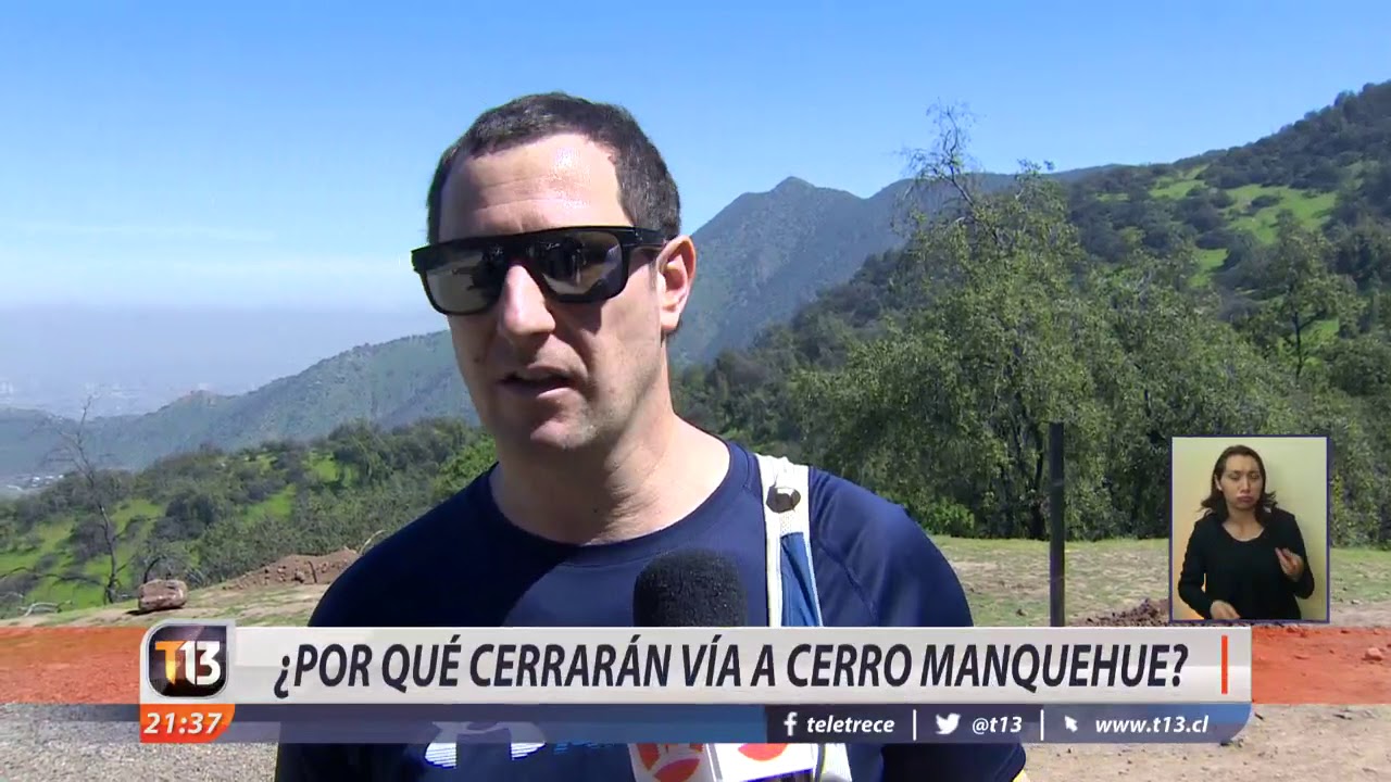 ¿Por qué cerrarán vía Cerro Manquehue?