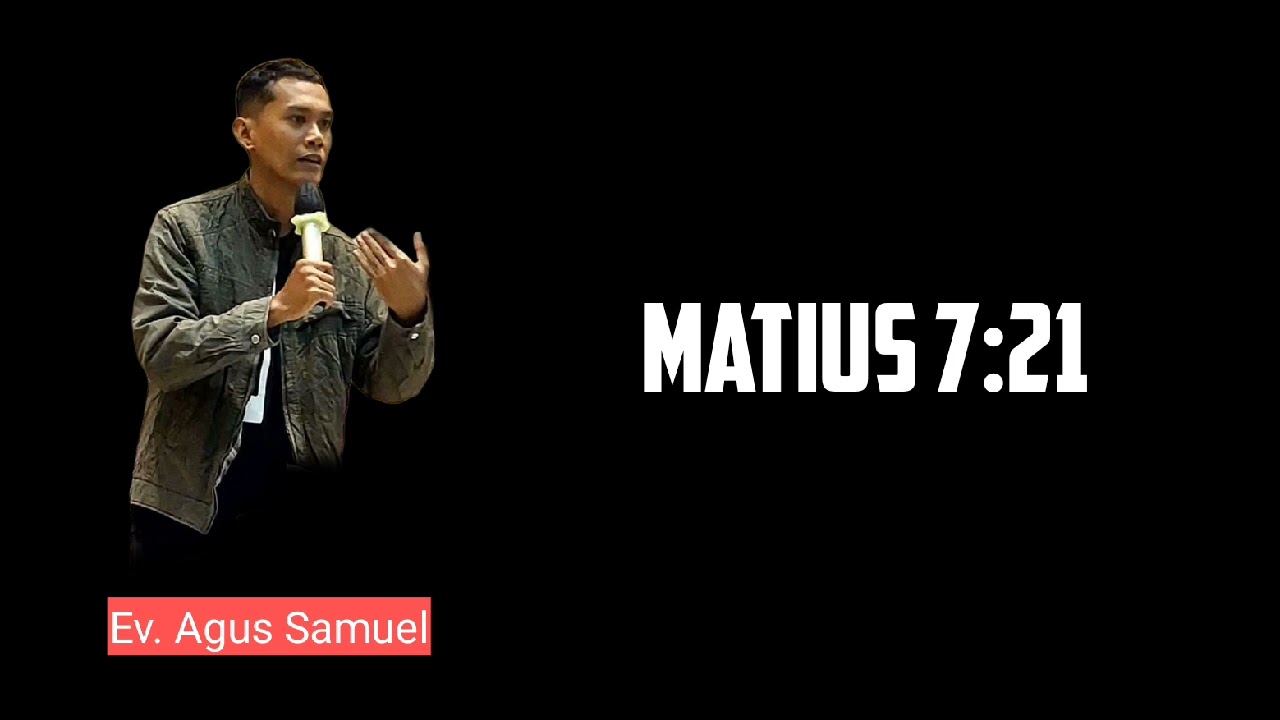 Kristen tapi gak masuk sorga - Ps. Agus Samuel
