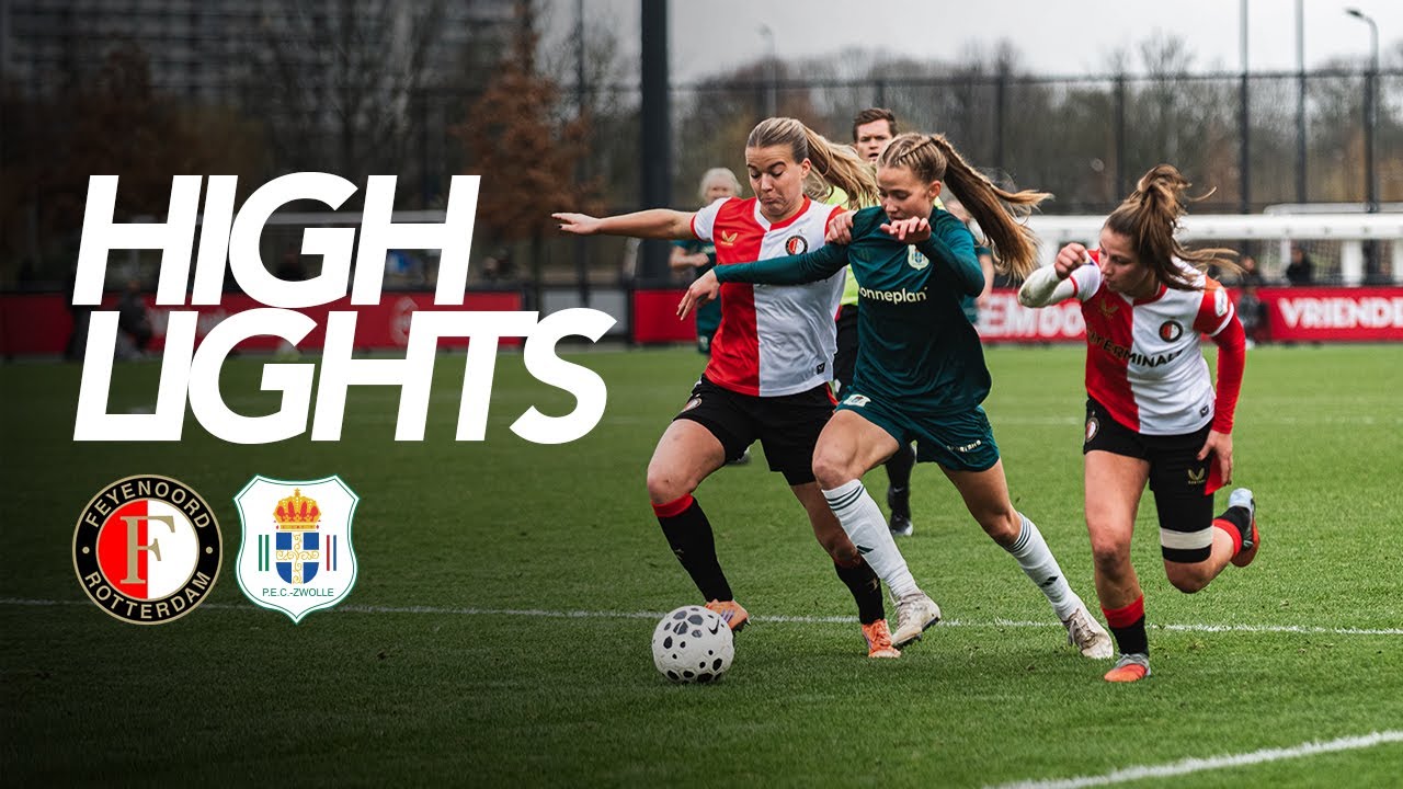 Samenvatting Feyenoord Vrouwen - PEC Zwolle Vrouwen