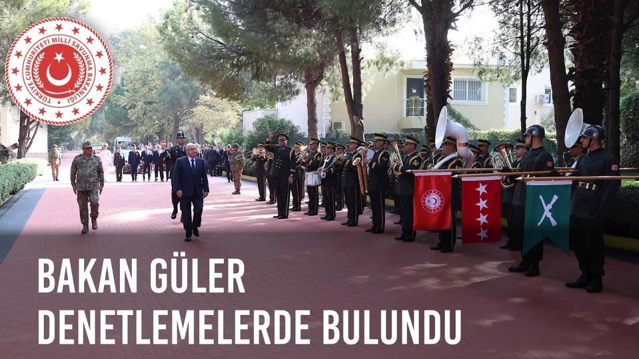 Bakan Güler, Ege Ordusu K.lığında ve 2’nci Ana Jet Üs K.lığında İnceleme ve Denetlemelerde Bulundu
