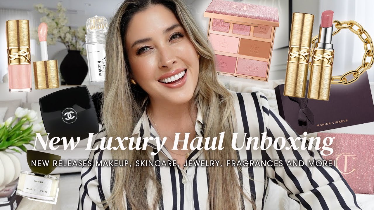РАСПАКОВКА НОВЫХ ВЕЩЕЙ: ВСЕ НОВЫЕ ОСЕННИЕ И ПРАЗДНИЧНЫЕ релизы от CHANEL, CHARLOTTE TILBURY, YSL,...