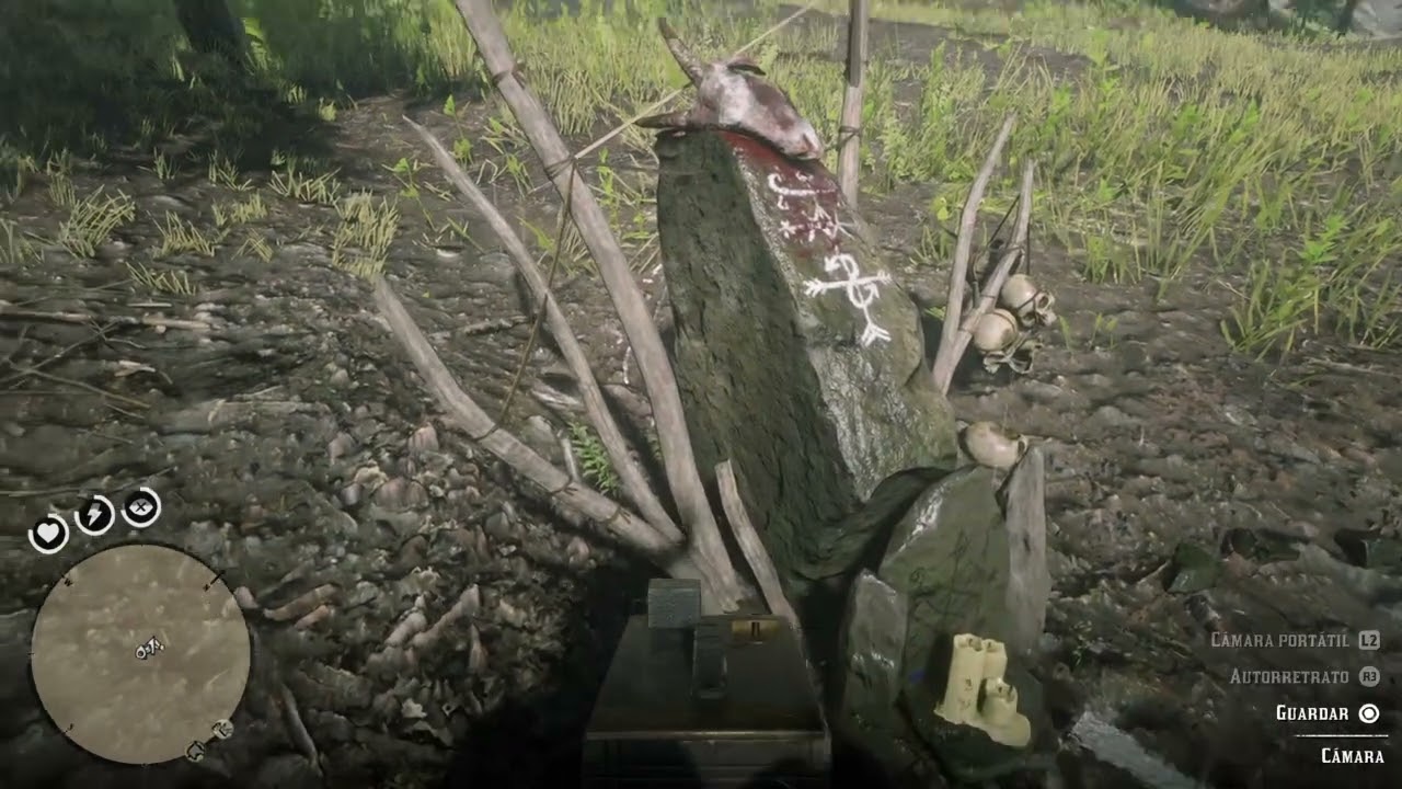 Red Dead Redemption 2 Caras talladas y hueso  s prehistórico