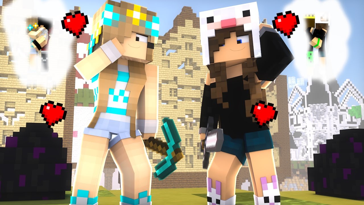 Minecraft: NAMORADOS DO PASSADO! - EGGWARS