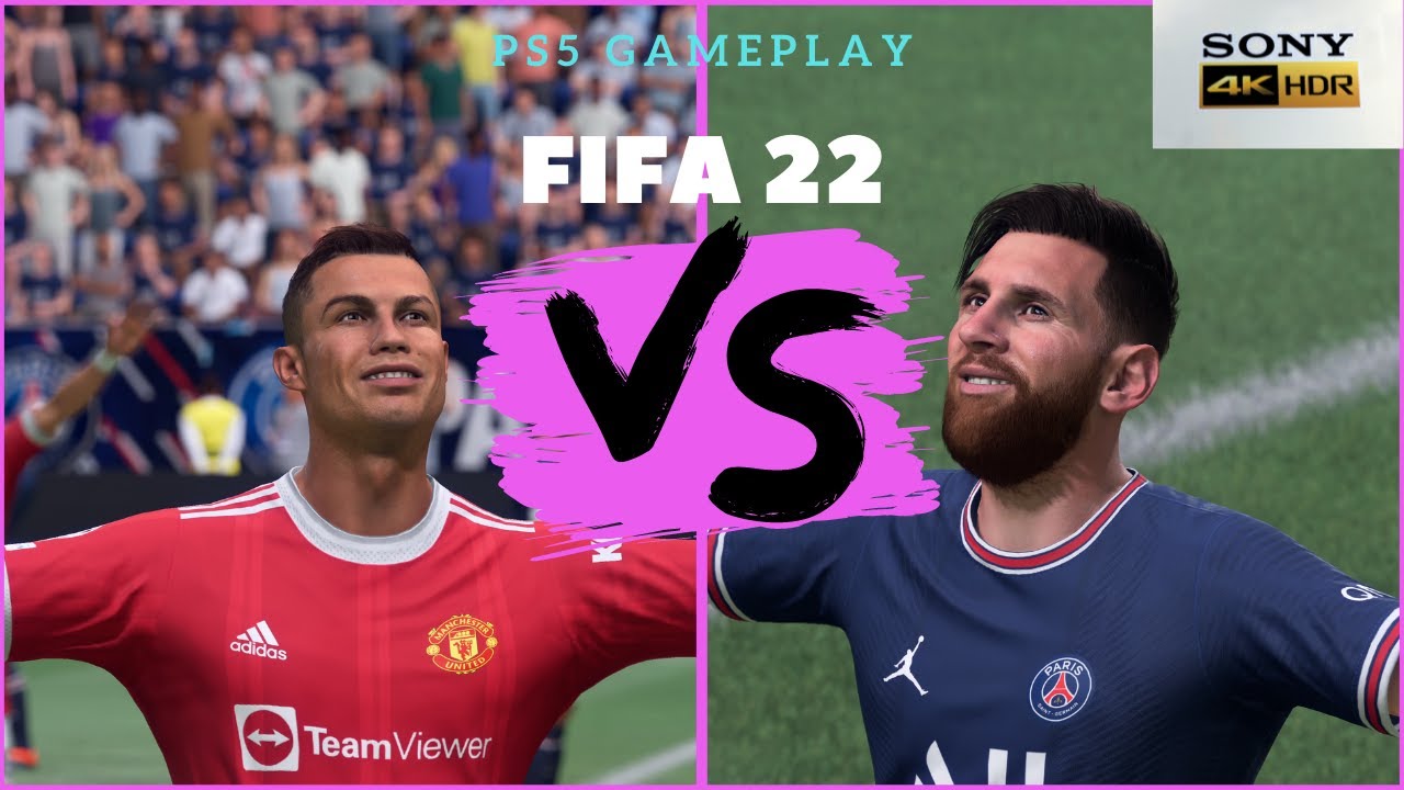 FIFA 22 - PSG vs Manchester United | PS4 PRO™ Gameplay [4K 60FPS]