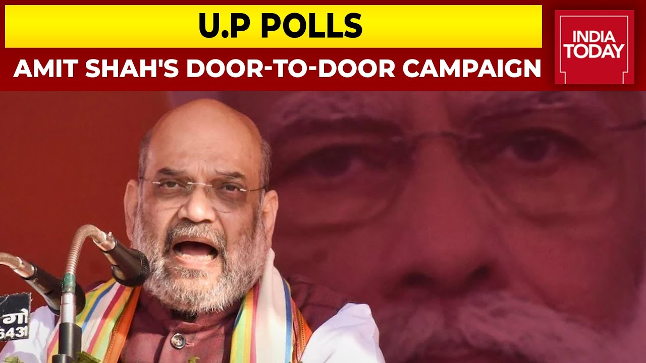 BJP's Mega Outreach: Amit Shah Launches Door-To-Door Campaign In Kairana | U.P Polls 2022
