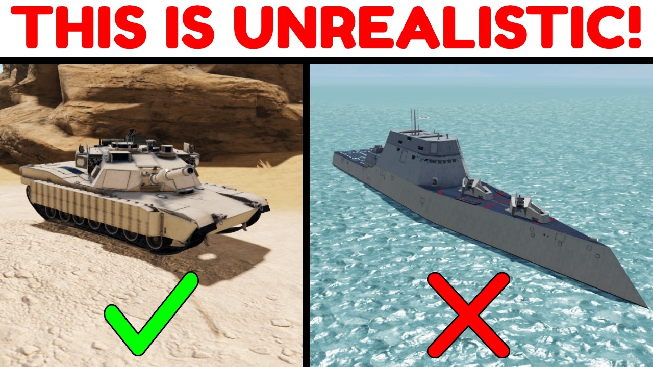 Some UNREALISTIC things War Tycoon should CHANGE