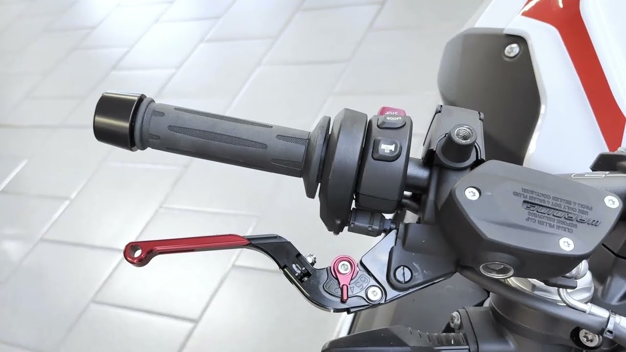 V-Trec Motorrad Bremshebel und Kupplungshebel Vario III