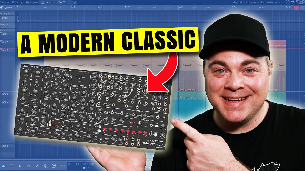 Cherry Audio PS-20 👉 Потрясающий трибьют Korg MS-20