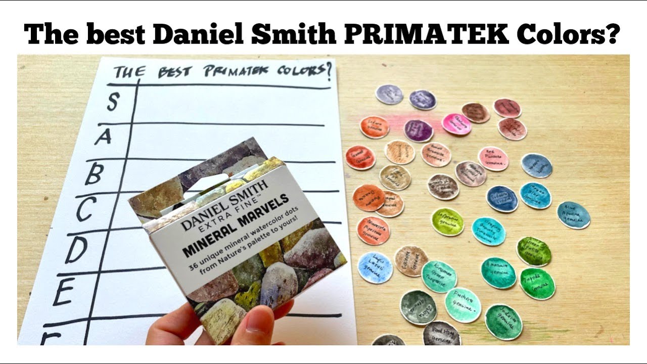Образец с собой: Daniel Smith Primatek Watercolors