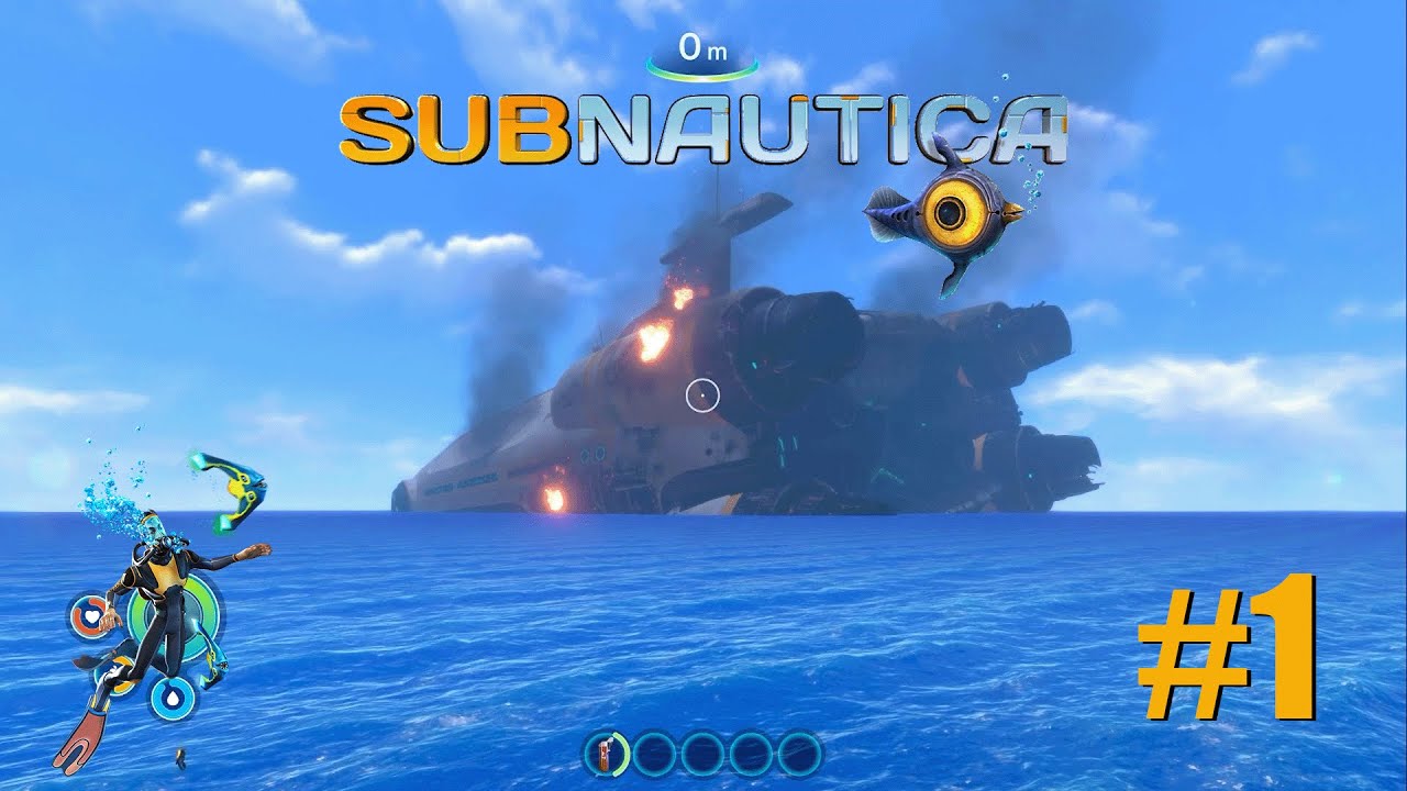 CRASHLANDED on an unknown planet! | Let's Play Subnautica #1