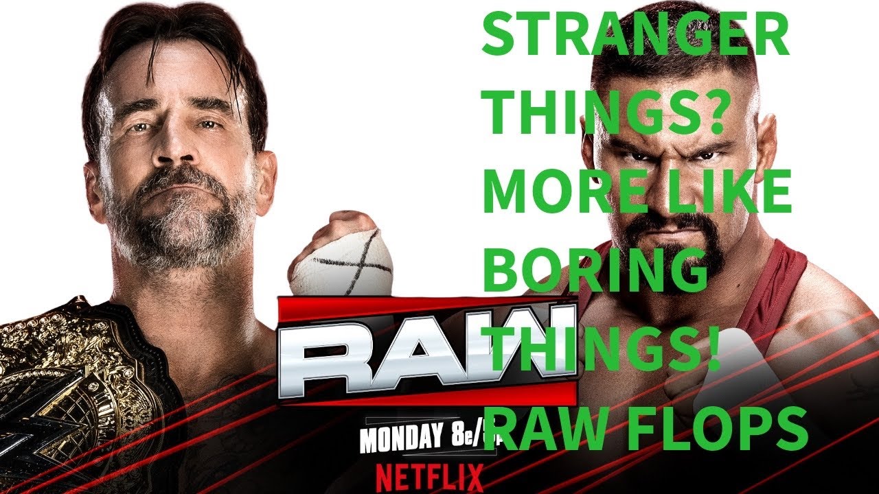 WWE RAW 5 1 25 RAW WAS BORE