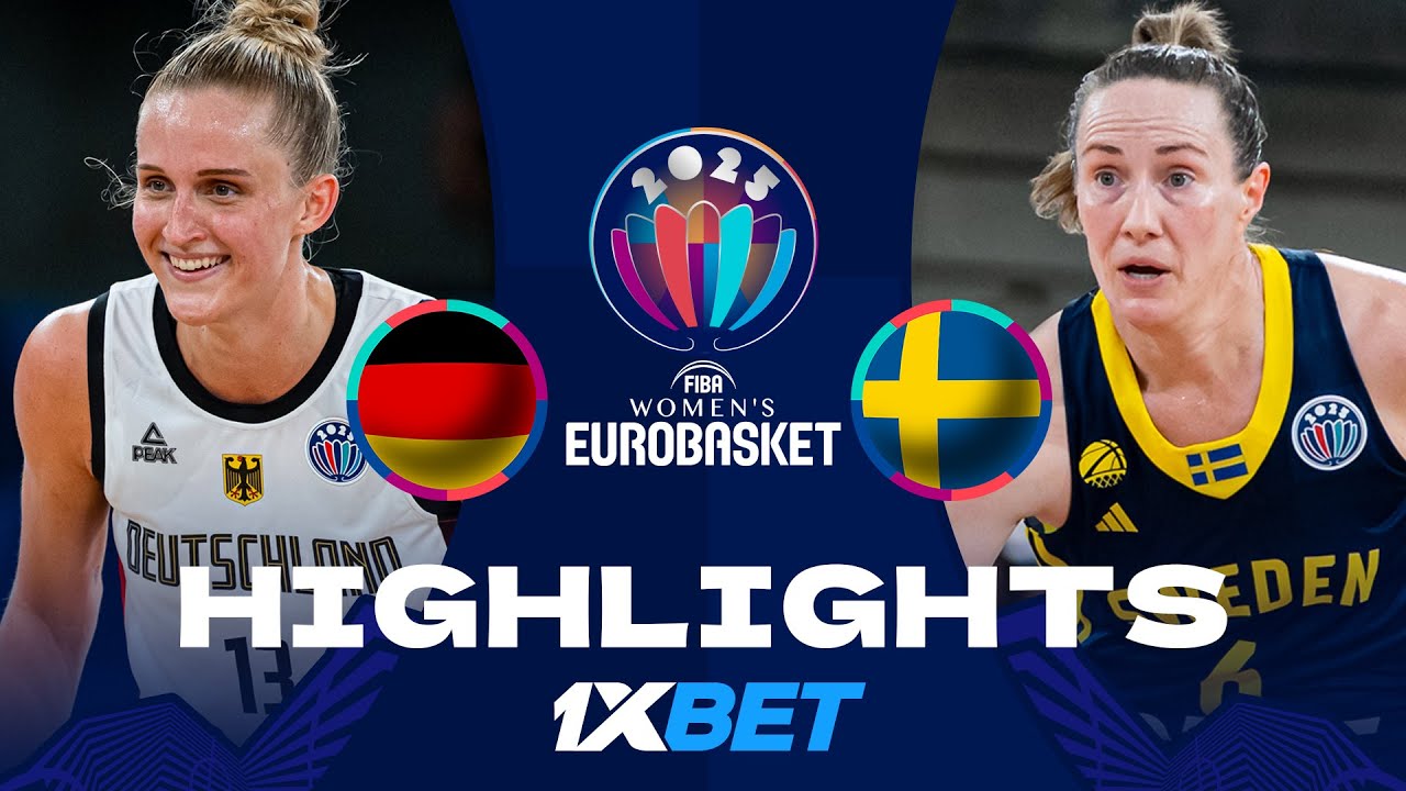 Germany 🇩🇪 tops Sweden 🇸🇪 in their FIBA #EuroBasketWomen 2025 opener