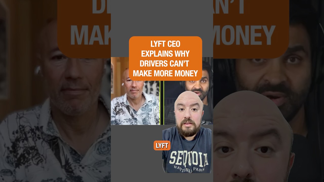 Lyft CEO Explains Why Drivers Can&rsquo;t Make More Money #rideshare
