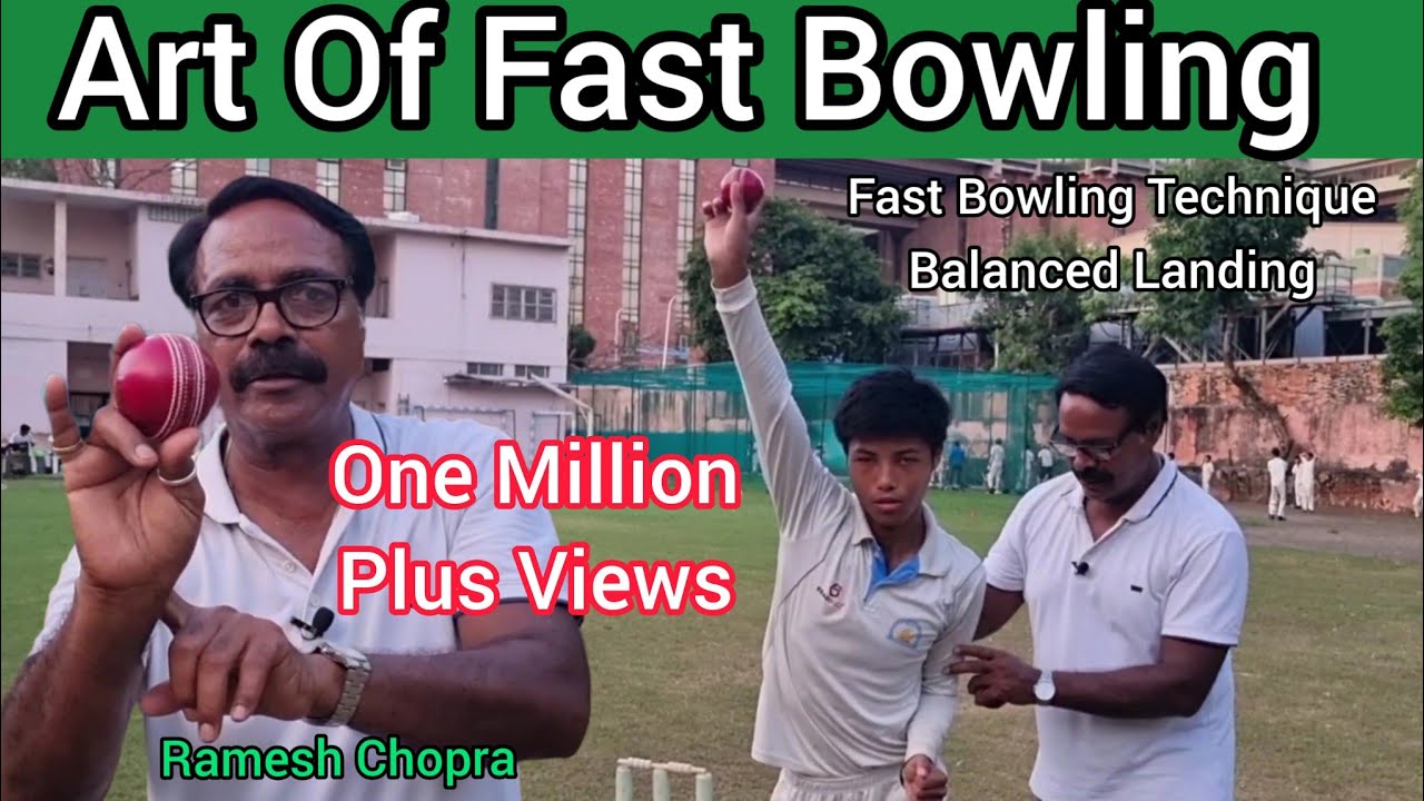 Искусство быстрого боулинга Aao Fast Bowling Seekhen Fast Bowling Technique