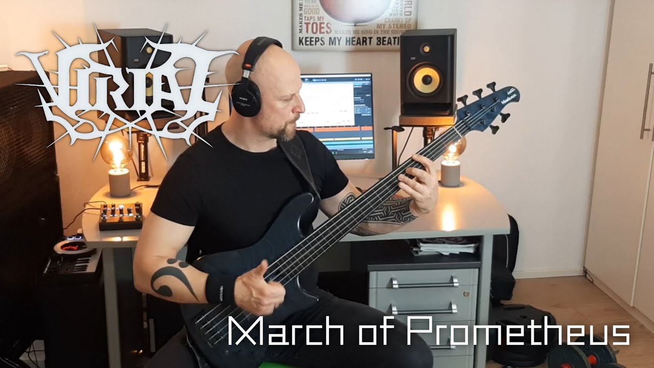 Virial - March of Prometheus (bass cover)