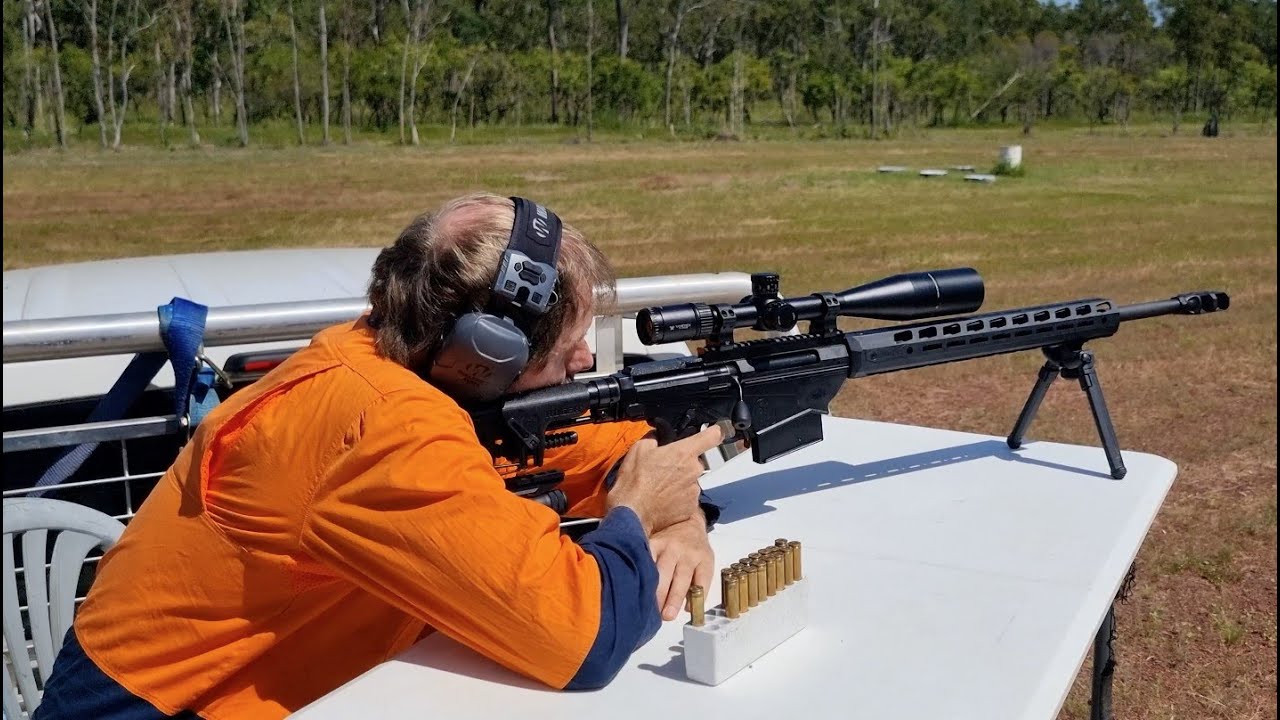 300wm Ruger Precision 1000m shot (1100 yards)