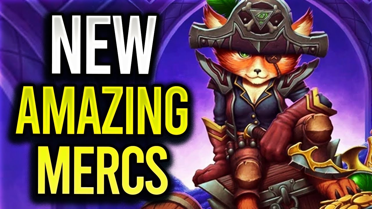 EDWIN IS A MERC! NEW AMAZING PIRATE MERCS! | Hearthstone Mercenaries