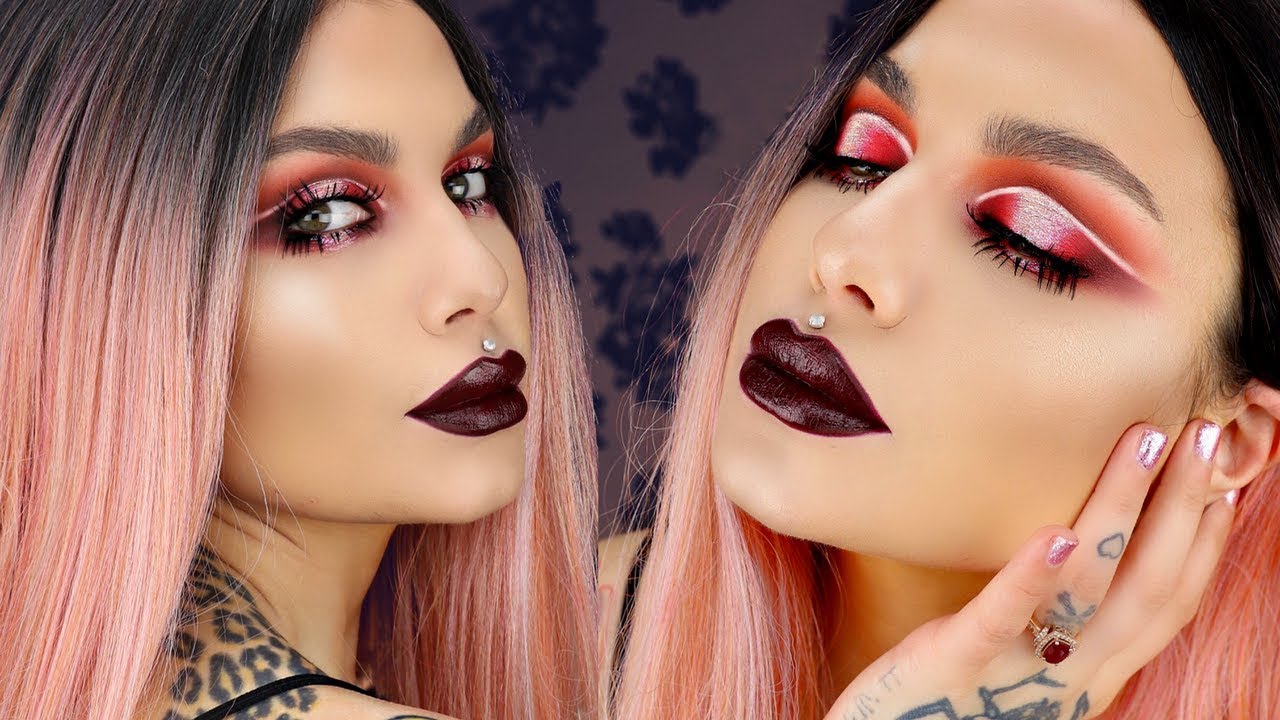 New Makeup - Glitter Halo Eye - Cut Crease - Dramatic Makeup Look | Bailey Sarian