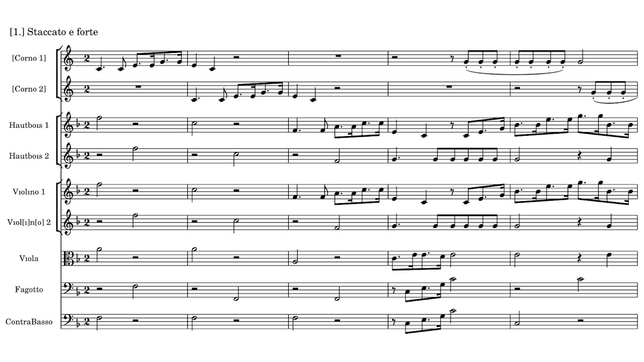 Zelenka - Capriccio in F major, ZWV 184