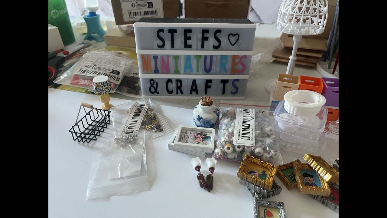 TEMU Miniature Haul **NOT SPONSORED** Miniatures and Tools