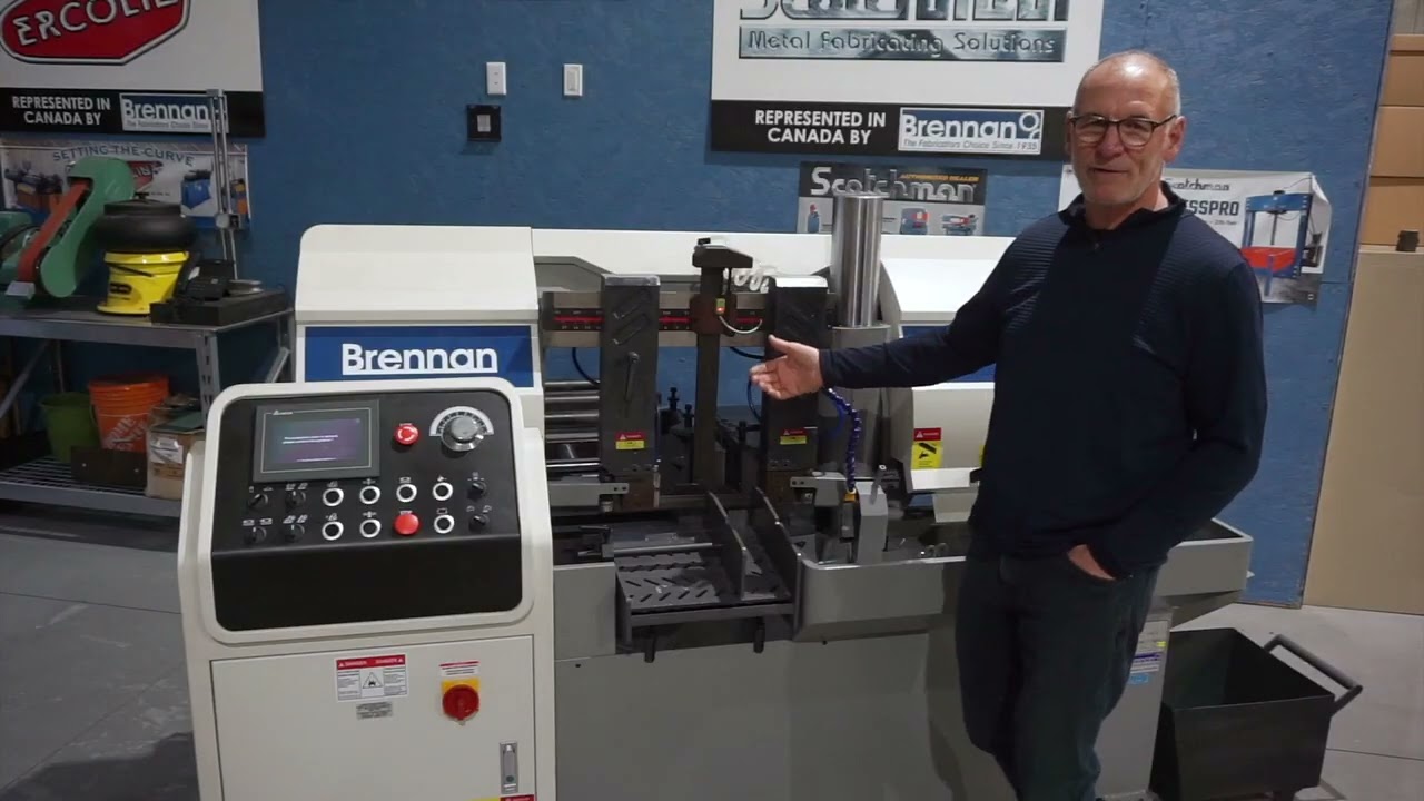 Brennan DC-13A - 13 Inch Dual Column Automatic Band Saw