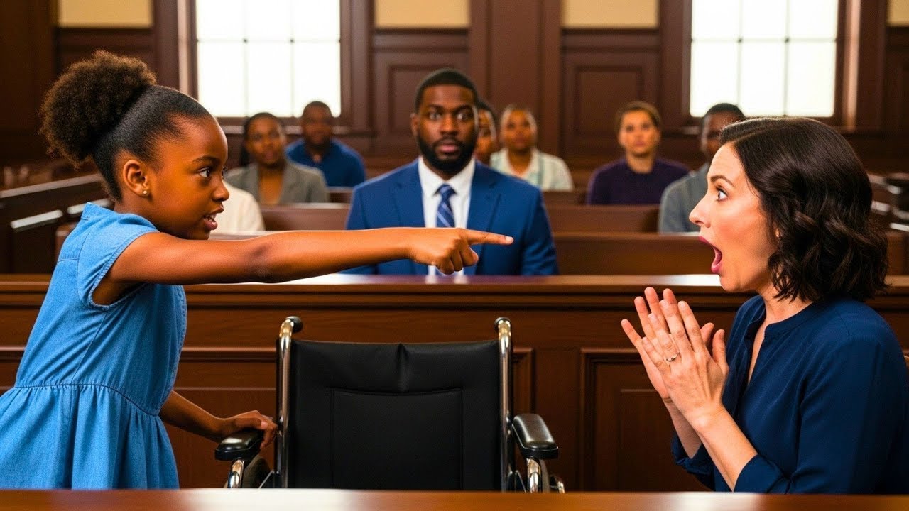 « Ma belle-mère ment ! » crie la fille en fauteuil, 2 minutes après le verdict du tribunal !