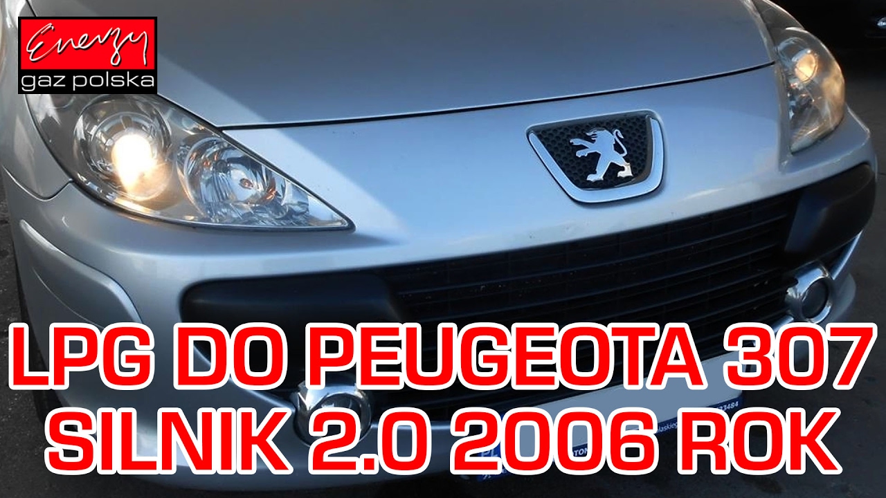 Montaż LPG Peugeot 307 SW z 2.0 2006r w Energy Gaz Polska na gaz BRC