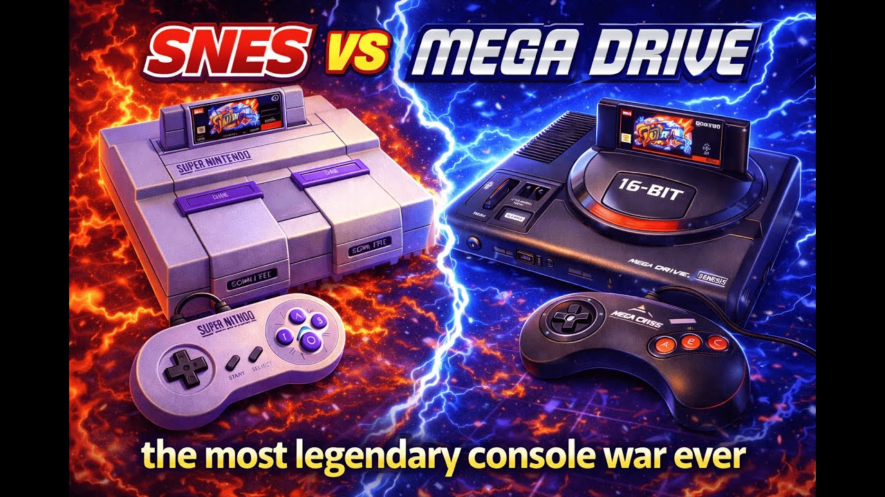SNES vs. Genesis | the most legendary console war ever