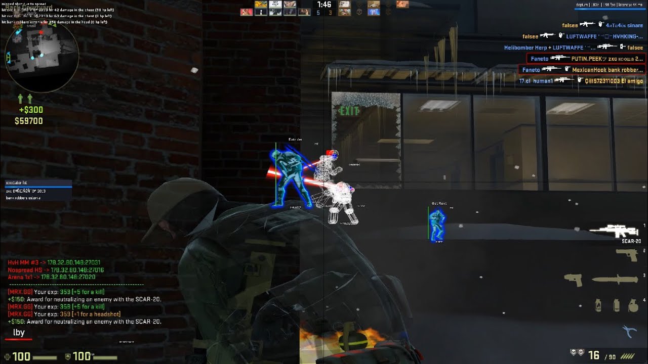 skeet.cc & dopium beta 2018 HvH ft. snoopy & AnTs