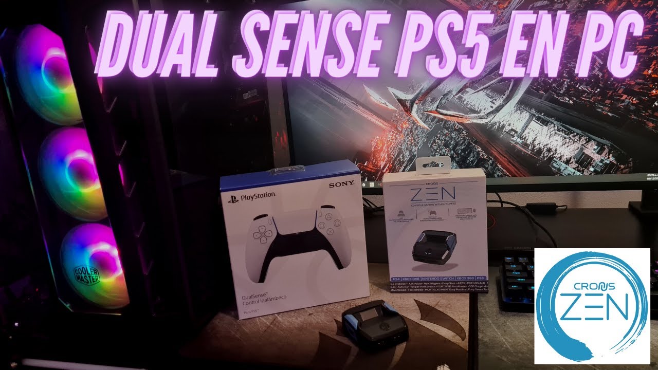 Como Usar Control Dual Sense PS5 En PC / Cronus Zen