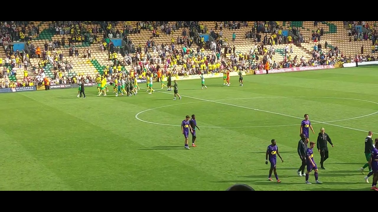 NAC Breda fans in full voice at Carrow Road 2/8/25