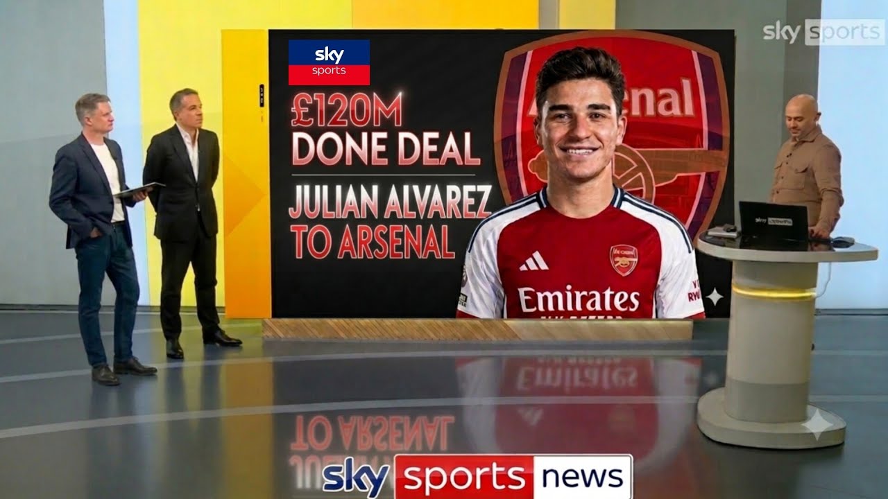 ARSENAL'S &pound;100M BOMBSHELL! JULI&Aacute;N &Aacute;LVAREZ AGREES SHOCK MOVE AS FOOTBALL WORLD STUNNED! 😱🔥
