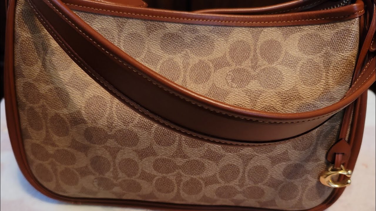 Wimb•Coach Cary ( Tan Rust Signature)🦋#deelux #coach