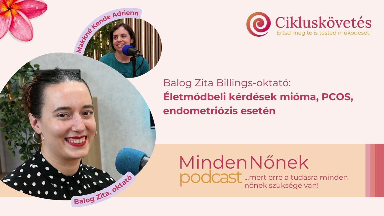 Minden Nőnek 33.I Balog Zita Billings-oktató: Életmódbeli kérdések mióma, PCOS, endometriózis esetén